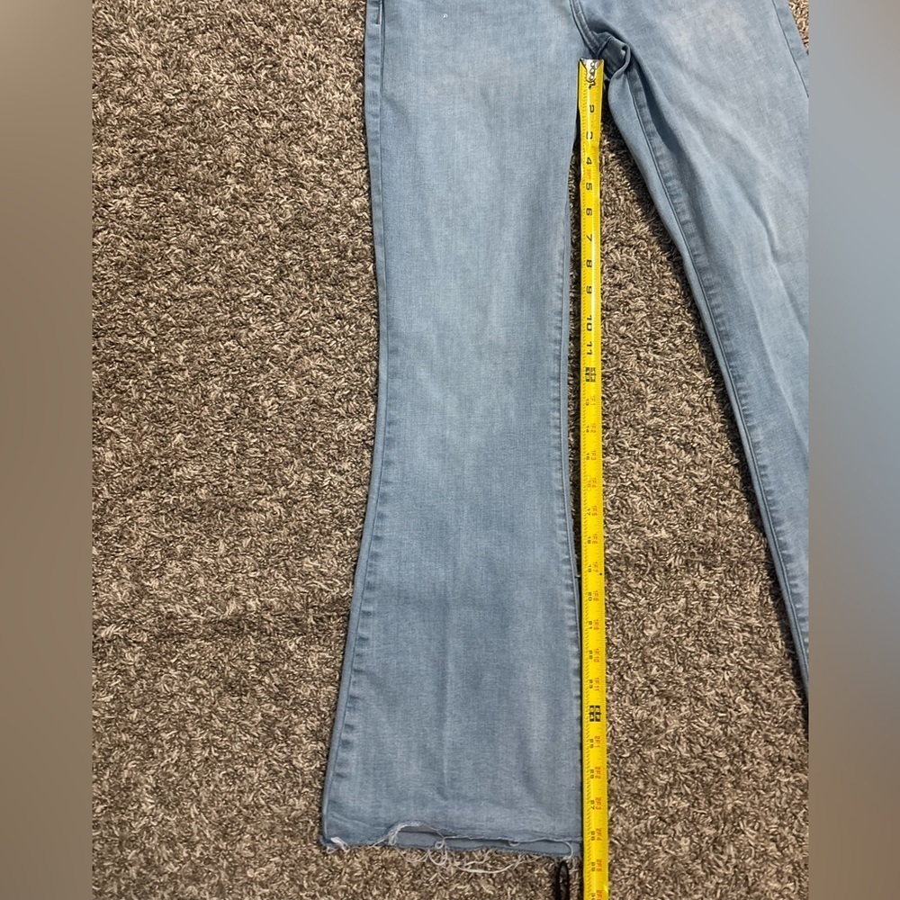Lucky Brand Sky Blue Flare Jeans - Picture 6 of 10